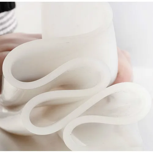 Imagen 2 del producto Lámina de goma de silicona, alfombrilla translúcida roja y negra, resistencia a altas temperaturas, 1mm, 2mm, 3mm, 4mm, 5mm, 500x500mm