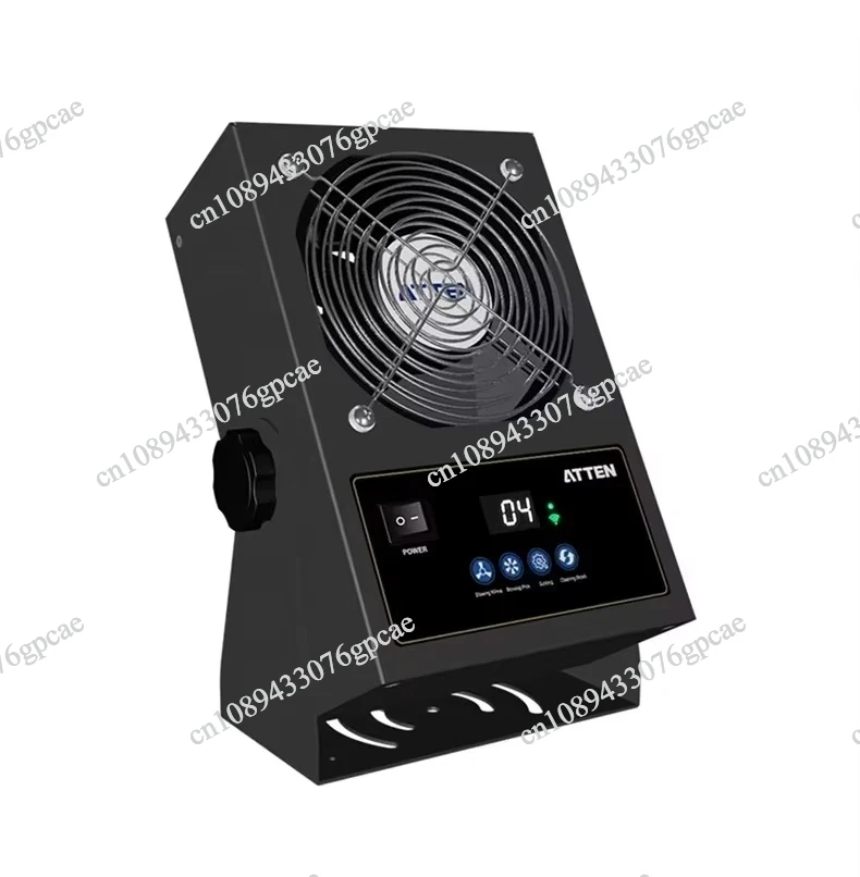 ST-1020D 20W Static Desktop Ionizer Fan Small Ionizer Machine Ionizing Air Blower Electrical Fans