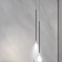 Minimalist Copper Pendant Lights For Bedside Living Room Dining Room Kitchen Hanging Lamp Gold Black Body Wire Adjustable 4000K
