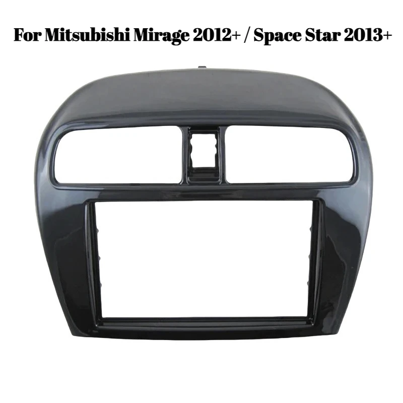

7 Inch Car Radio Fascia for Mitsubishi Mirage 2012+ / Space Star 2013+ | Radio DVD Stereo Panel Dash Trim Frame Installation Kit