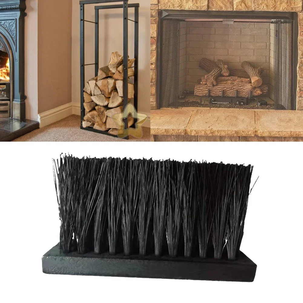 1Pc Fireplace Brush Chimney Cleaner Brushes Fireplace Brush Head Replacement Broom Fireplace Spare Brushes Cleaning Brush