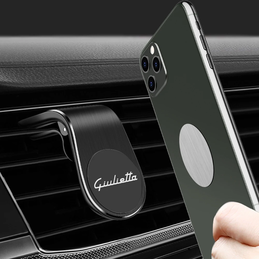 For Alfa Romeo Giulietta 940 Magnetic Car Phone Holder Air Vent Magnet Mount GPS Smartphone Phone Holder in Car Accessories