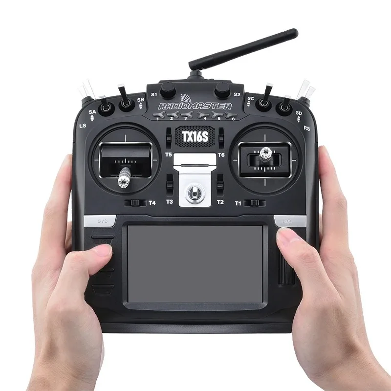 RadioMaster TX16S MKII V4.0 ELRS 2.4GHz 16CH Transmitter Hall Sensor Gimbals 4-in-1 Module EdgeTX OpenTX for FPV Drone RC Car view 5