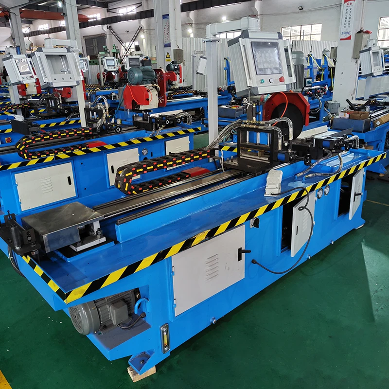 High efficiency automatic pipe tube cutting machine cnc ss copper steel saw cold Multiple cutting