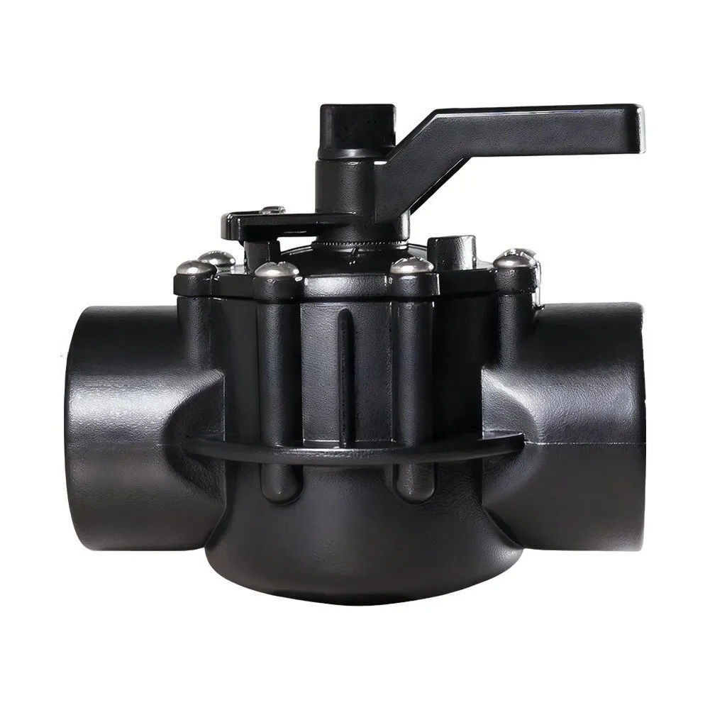 For Jandy Pool Specific 2-Port 4716 Positive Seal Diverter Valve ABS 2-2 1/2 Inch Precise Water Control Function
