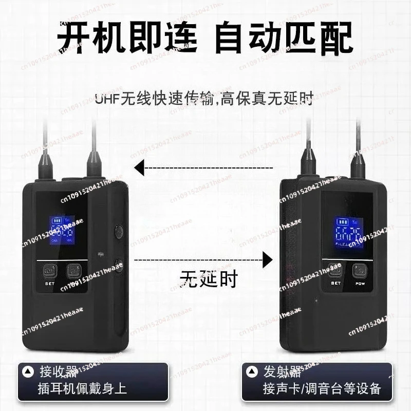 مناسبة لسماعات الرأس اللاسلكية الاستريو، سماعات الرأس، أداء المسرح، بطاقة الصوت للمغني، الغناء المباشر في الوقت الحقيقي، الاستماع إلى الخلف #2