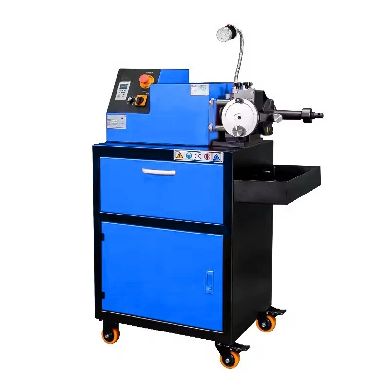 Continuously variable speed disc grinder optical drive brake disc repair machine, on-car disc grinder