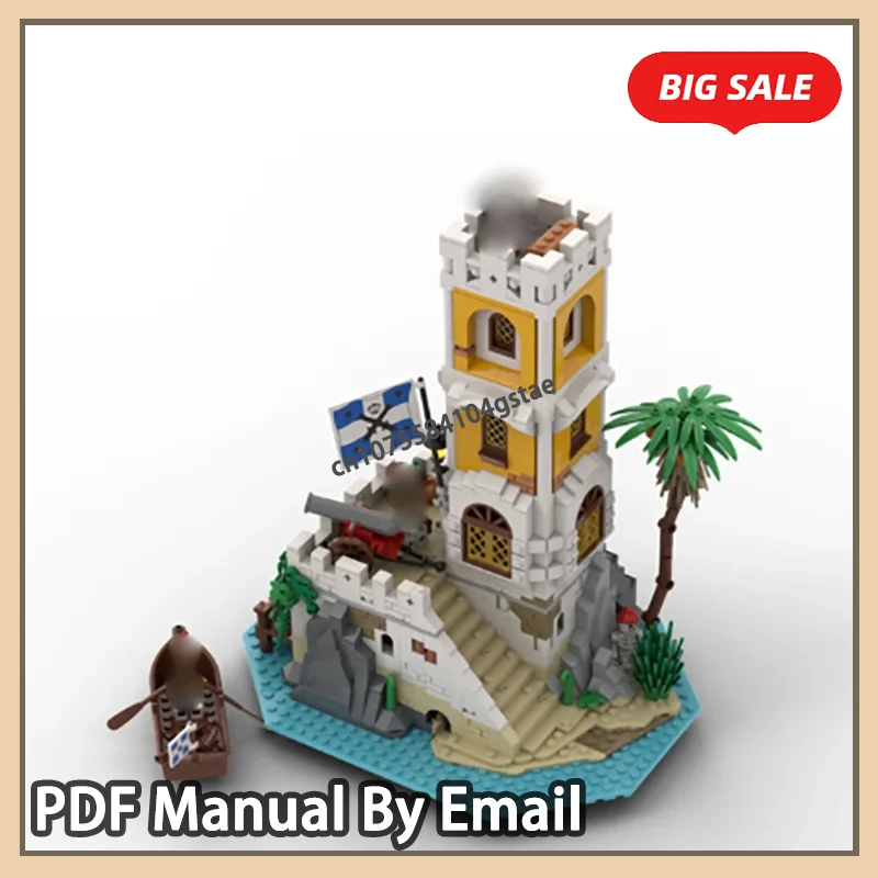 

Building Blocks Pirate 1174pcs Small Particle Assembly Building Castle Three-dimensional Model Toy
