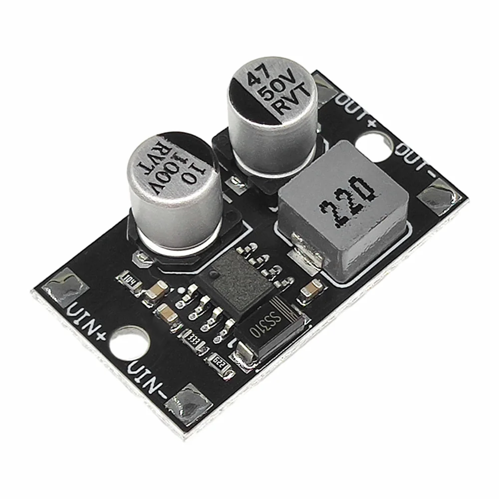 Mini DC-DC Buck Power Module DC Converter Input 5-80V to 5V9V12V24V Output Aluminum Substrate Module