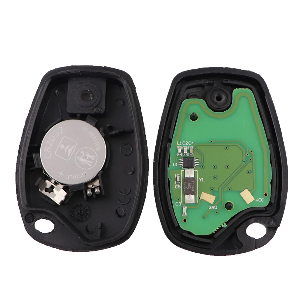 3 Buttons 434MHz PCF7961M 4A Chip For Renault Trafic Master Modus Sandero Logan Symbol Dacia Duster Logan Sandero 2012-2016