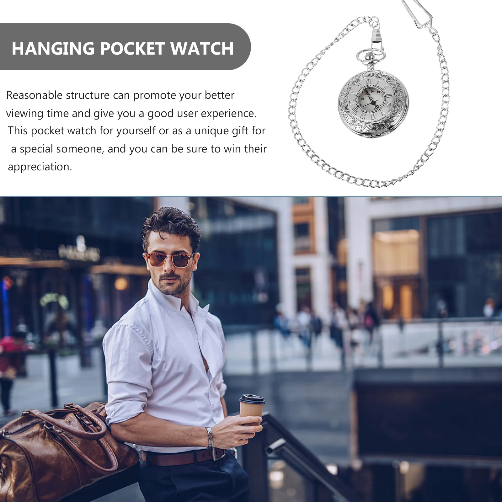 

Retro Roman Numerals Pocket Watch Zinc Alloy Engraved Front Vintage Design Fashion Decoration Birthday Gift Men Women Quartz