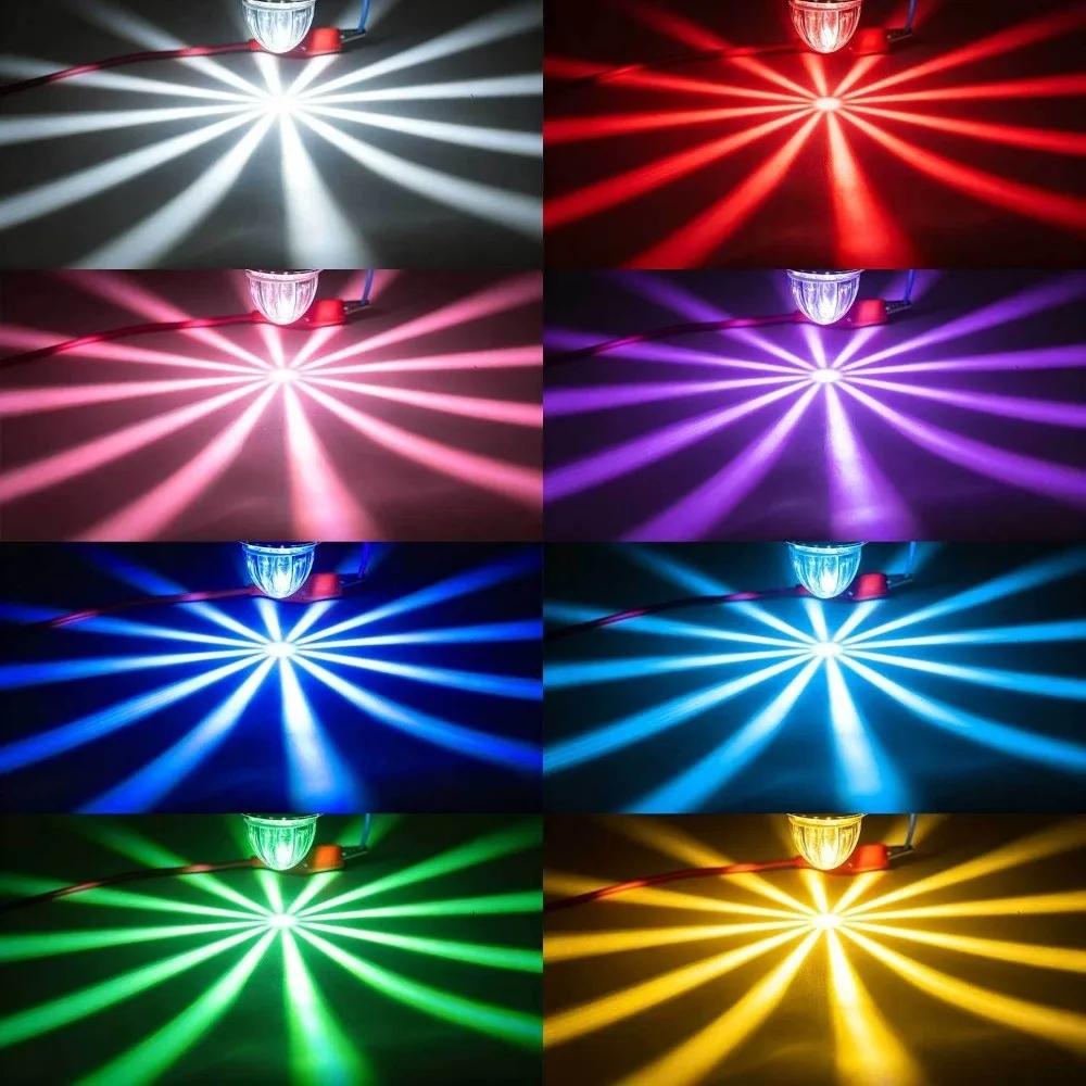 1.25 Inch Diameter LED Side Marker Light Small Size Universal Fit LED Clearance Light Watermelon Design Decorative Lamp