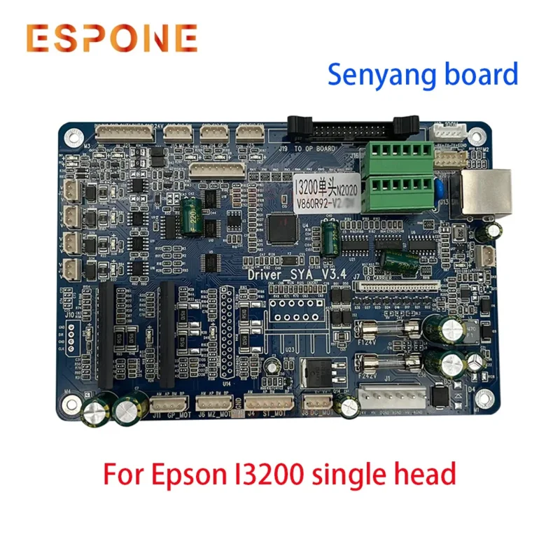 Плата ESPONE Senyang — новая версия основной/качевой платы для экосольвентного принтера I3200 с одной головкой