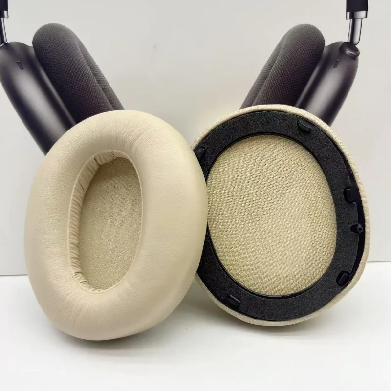 Earpads Head Band Cushion Suitable for Edifier W820NB Pu Headbeam Eartips Eartips with Plastic Clips Earmuffs