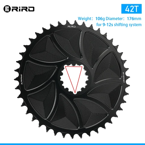 RIRO Direct Mount Звездочка 42/44/46/48/50/52/54/56T для SRA