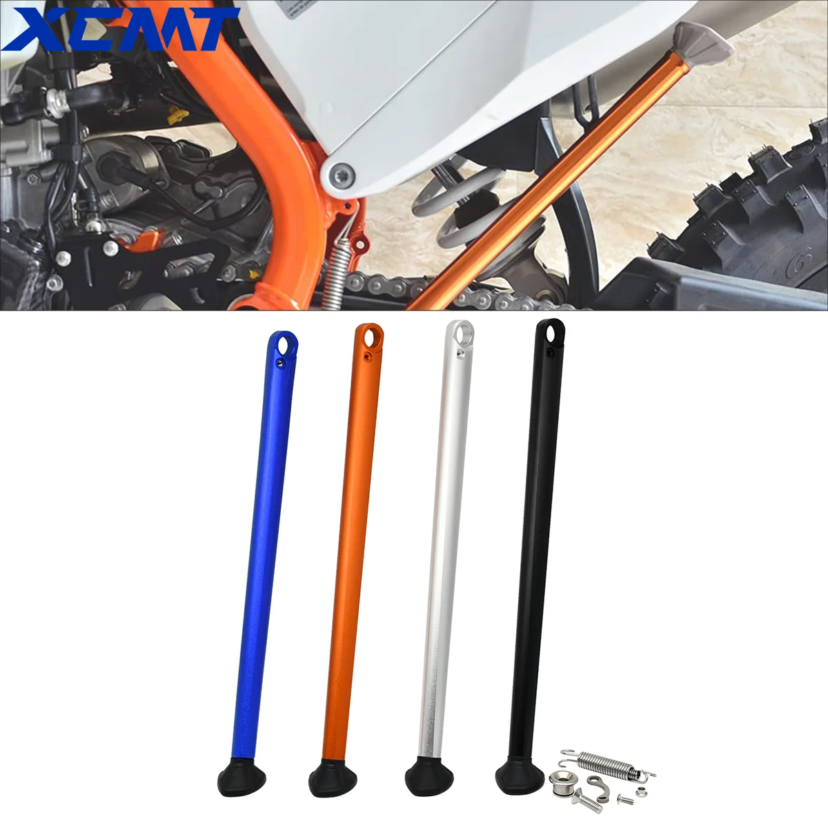 

Parking Side Stand Kickstand For KTM 150 200 250 300 350 400 450 500 530 XC XCF XCW XCF-W EXC EXC-F Six Days 2008-2014 2015 2016