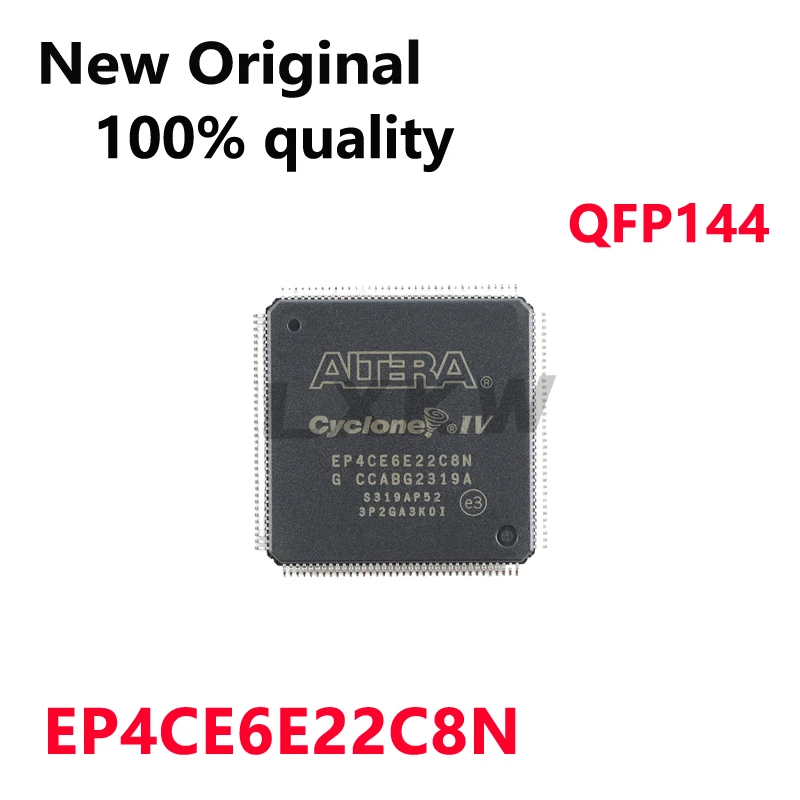 1/قطعة جديد الأصلي EP4CE6E22C8N PQFP-144 رقاقة منطقية قابلة للبرمجة في المخزون