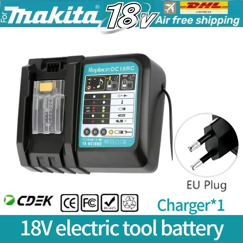 6AH 8AH 10AH 12AH Voor Makita 18V Batterij Power Tools Li-Ion Vervanging LXT BL1840 BL1850 voor 18V Schroevendraaier met BMS ✅ ? ?