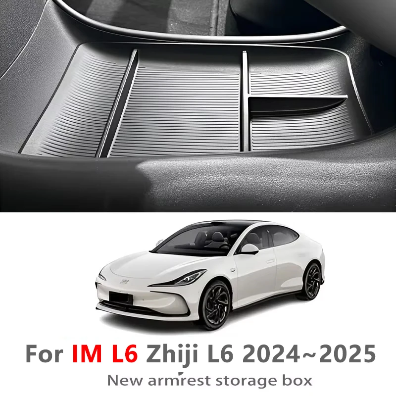 

Car Accessories For IM L6 Zhiji L6 2024~2025 IM5 Center Console Armrest Storage Box Multifunctional Storage Auto Interior Parts