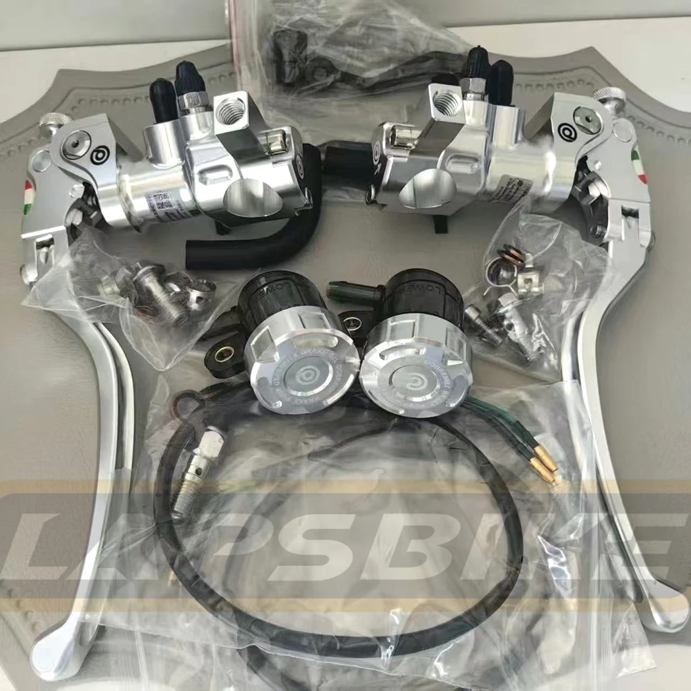 17.5RCS Motorcycle Brake Master Cylinder Hydraulic Pump Brake Clutch Levers 22MM For Honda Yamaha Kawasaki Suzuki SHERCO Surron