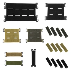 Nylon Tactical Patches Board Molles Patches Panel Display Holder for Backpack Hunting Mini Patches Board Strip Molle Accessories