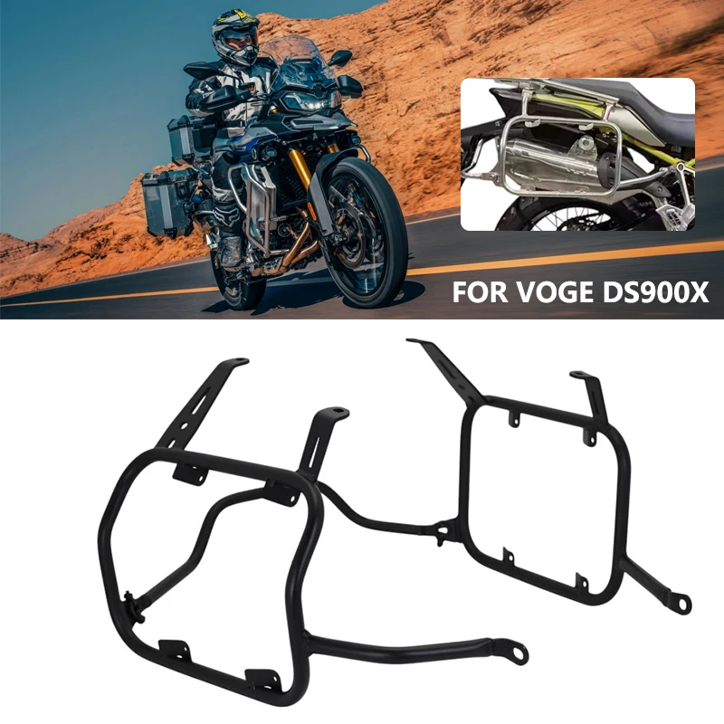 

For VOGE DS900X DS900 900DS 900DSX Luggage Rack Stainless Steel Pannier Top Case Bracket Toolbox Support Saddlebag Holder