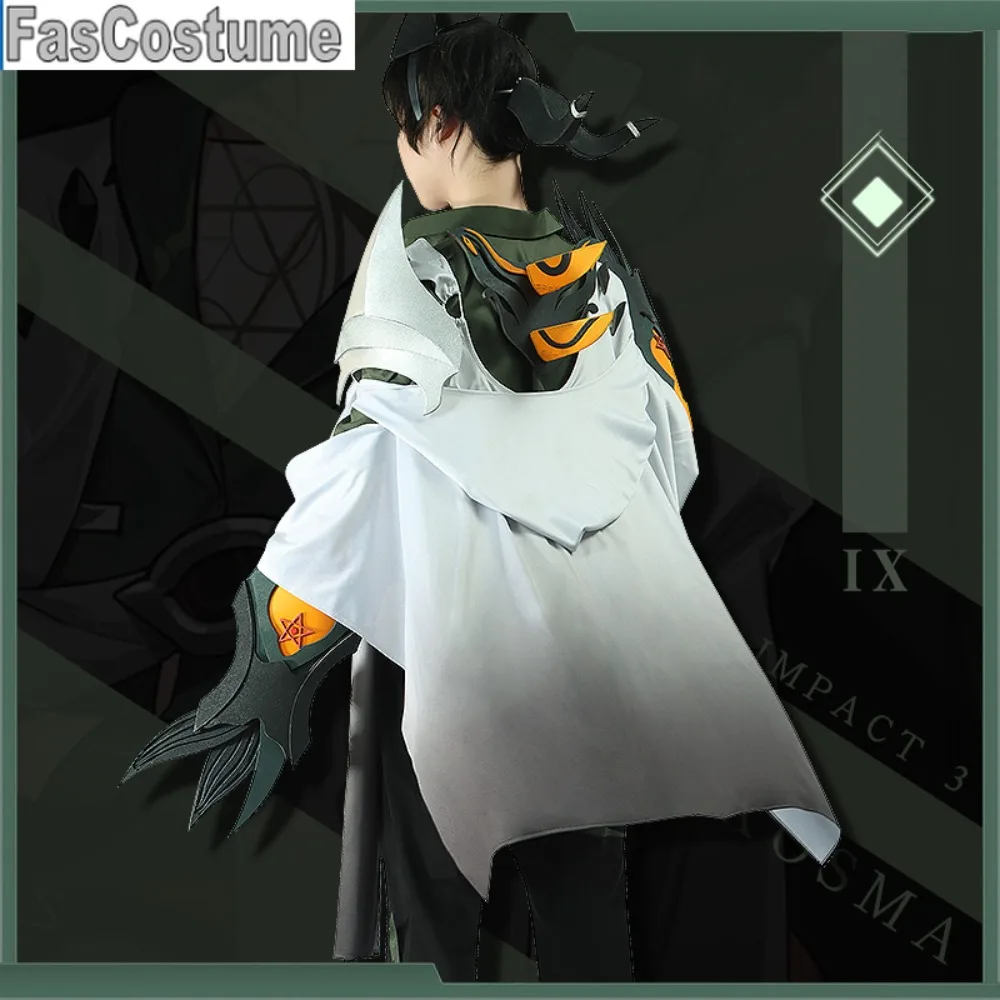 

FasCostumeAnime Honkai Impact 3rd Kosma Game Suit Cosplay Costume Gorgeous Handsome Uniform Halloween Carnival Party Outfit