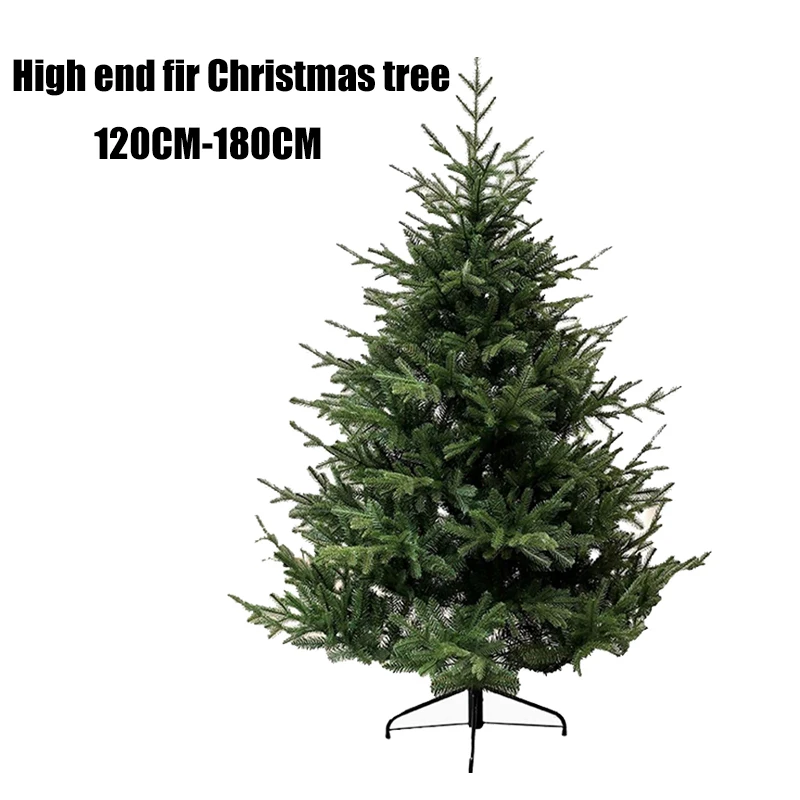 

Artificial Christmas Tree PE&PVC with LED Lights Christmas Tree Decoration Home Christmas Party Atmosphere Decoration Supplies