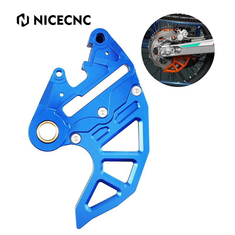 CNC Caliper Support Rear Brake Disc Guard For Husqvarna FC250 FC350 FC450 TC125 TC250 2019 2020