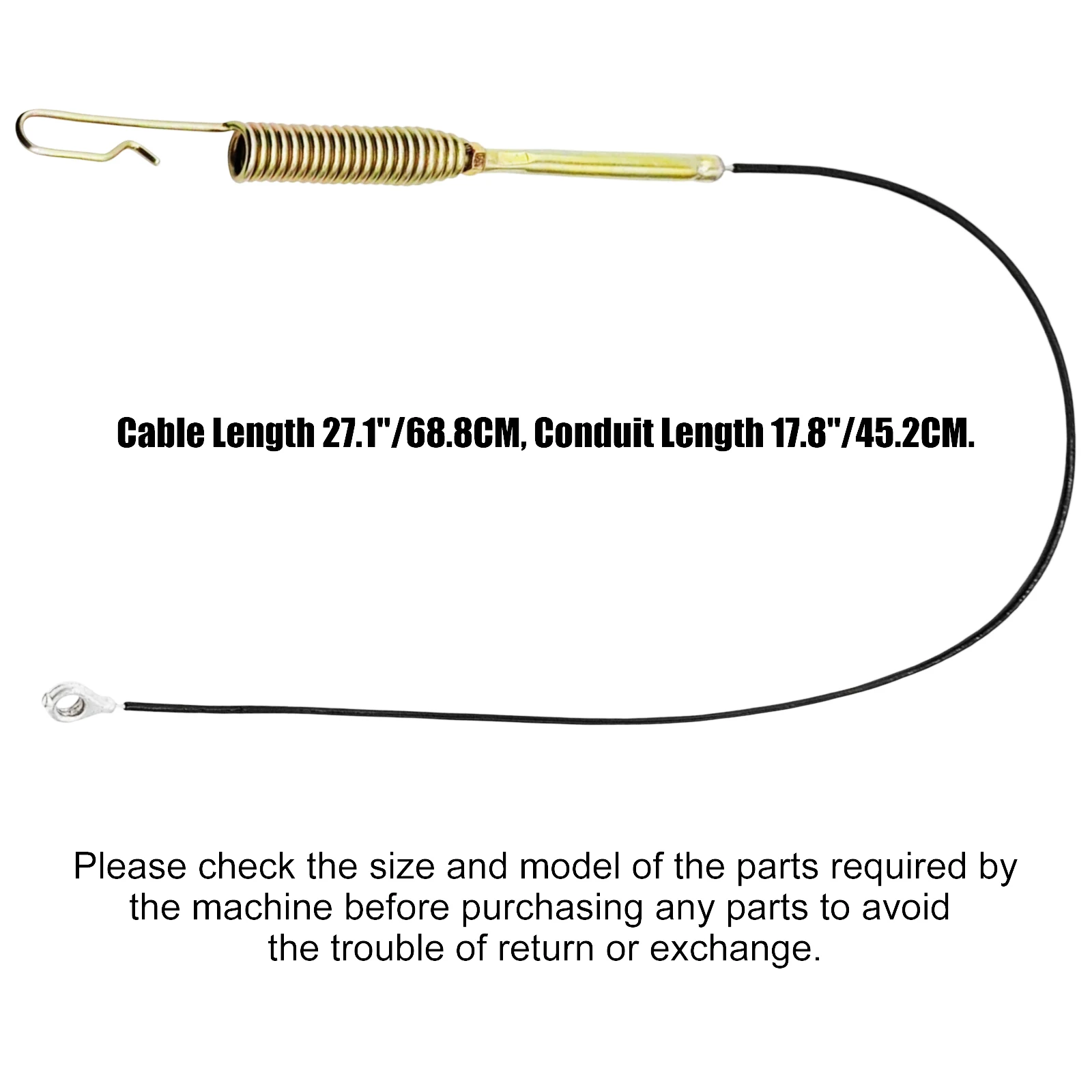 06900301 Traction Cable for Ariens Gravely 921001 921002 921003 921004, 921017 Deluxe 24 Platinum Series Snowblower