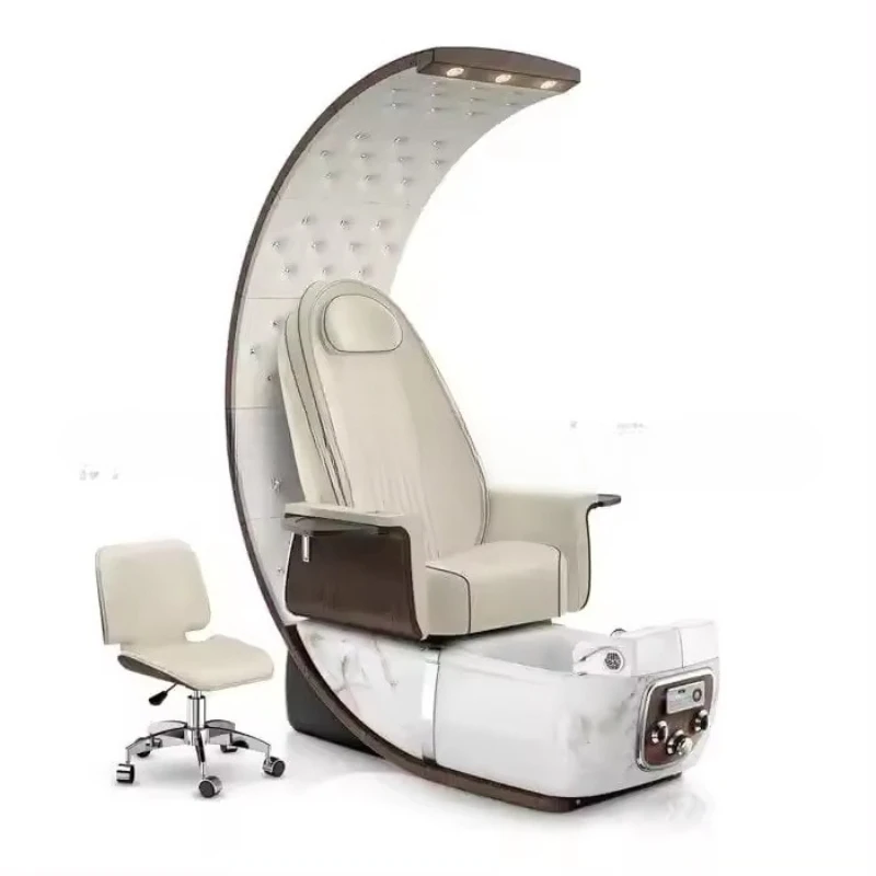 Fully automatic electric foot bath chair C-type queen chair design SAP massage pedicure chair