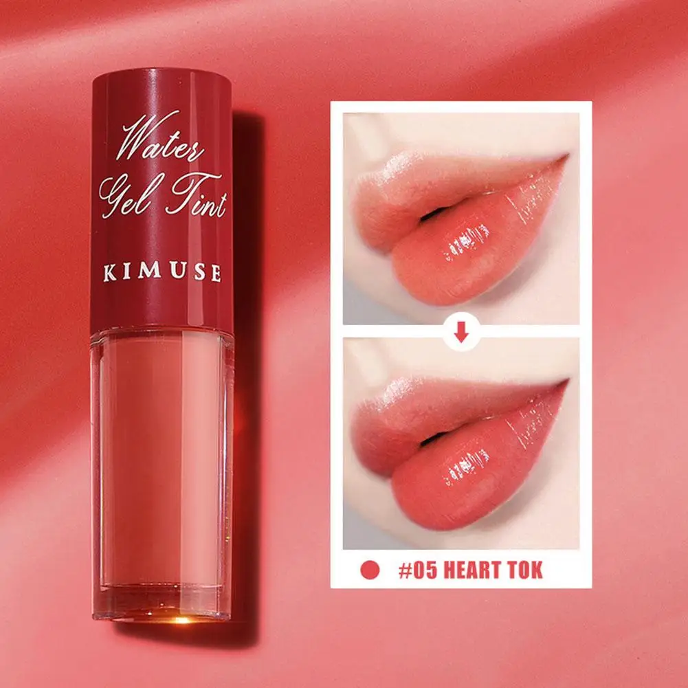 Lasting Sexy Mirror Water Lip Glaze Waterproof Moisturizing Lip Non-stick Stain Glossy Gentle Lipstick Waterproof Cup V6m9