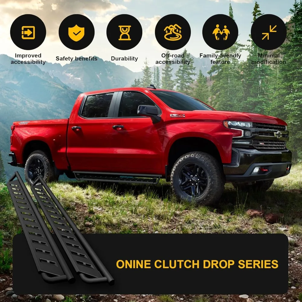 لوحة تشغيل قطرة القابض مناسبة مخصصة 2019-2025 تشيفي سيلفرادو/جي إم سي سييرا 1500 & 2020-2025 تشيفي سيلفرادو/جي إم سي سييرا 2500HD/35