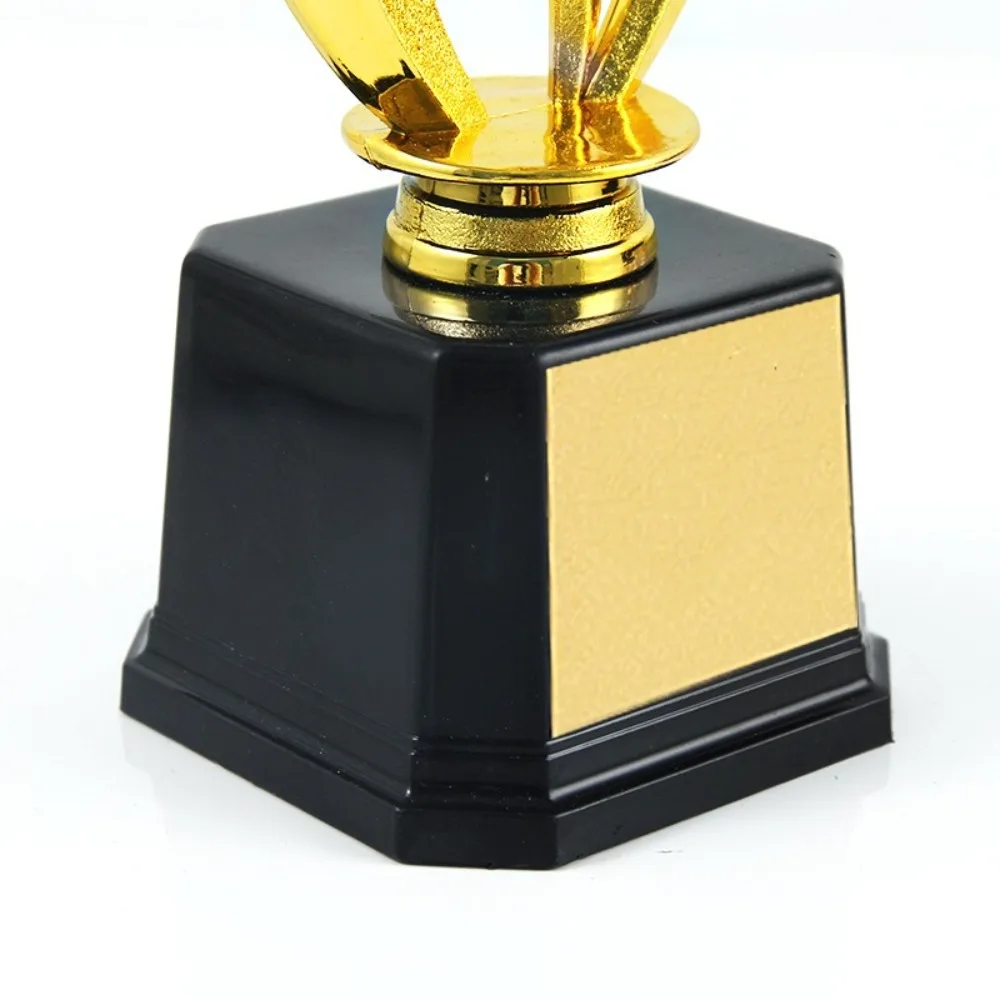 Golden Award Trophy Singing Dancing Competition Plastic Reward Prize Cup Souvenir Sports Game Winner Award Trophy Toy