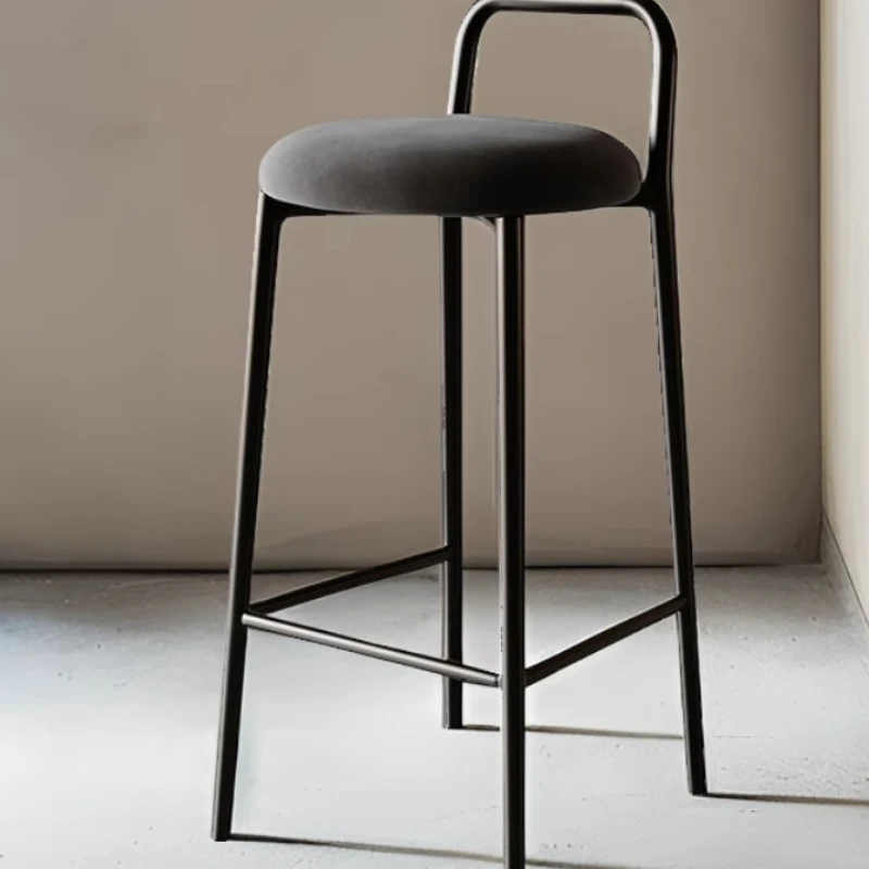 

Modern Minimalist Bar Stool, Home High Chair, KTV & Bar Front Counter Stool, Stackable High Stool, Entertainment Seating