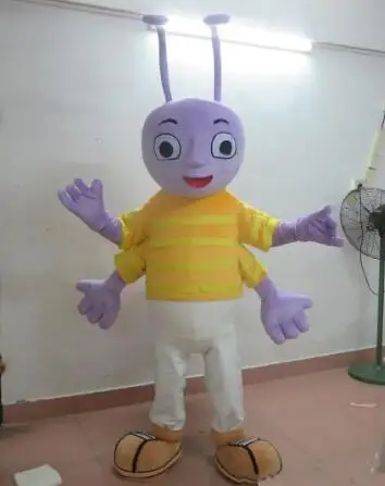 New Adult Cartoon Ant Mascot Costume Cosplay Mascotte Fancy Dress Character Carnival Christmas Celebration Mascot Costume