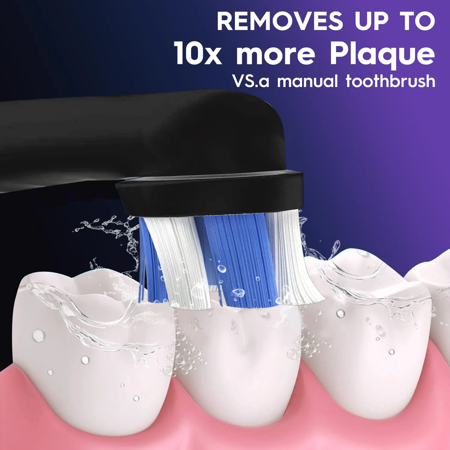 Replacement Toothbrush Heads Compatible with Braun Oral B iO 3/4/5/6/7/8/9/10 Series Electric Toothbrush Replacement Heads image 6