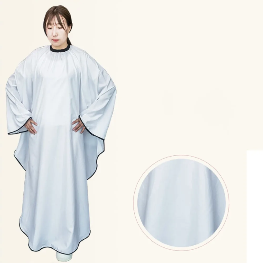 

Waterproof Long Sleeve Hair Cutting Cape Hairdressing Coat Professional Haircut Apron Gown Wrap Salon Hairdressing Cloth Adult