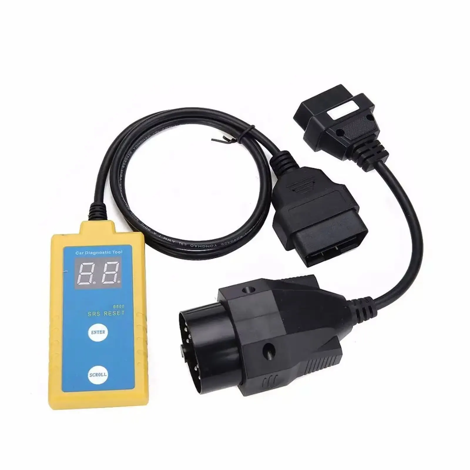 OBD2 Airbag-Reset-Tool für E36 E46 E34 E38 E39 Z3 Z4 X5 Fahrzeuge B800 SRS Airbag-Fehlercode-Entferner OBDII Diagnose-Scan-Tool – Detail 4