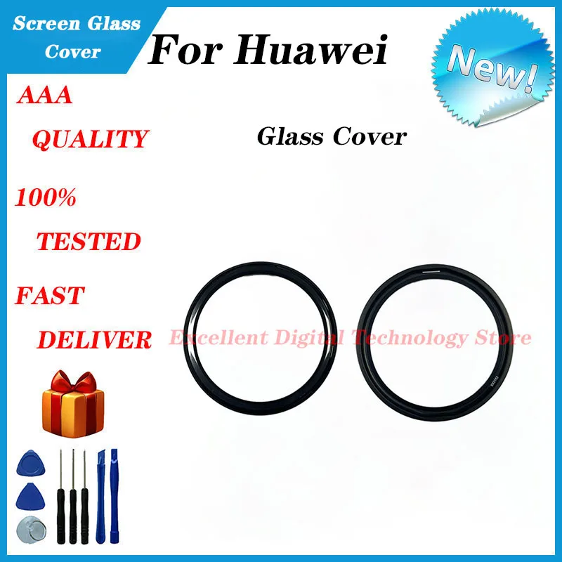 For HUAWEI Watch GT3 42mm LCD Display + Touch Screen LCD+Glass Cover For HUAWEI Watch GT 3 MIL-B19 LCD Display AMOLED Display 42