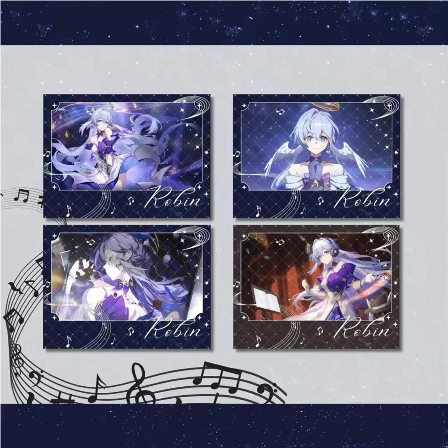 

Anime Game Honkai: Star Rail Robin Cosplay Ornament Decorate Good-looking Small Card Xmas Gift Send Friend Instant Camera Design