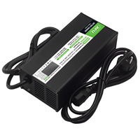 29.2V 25A LiFePO4 Battery Charger Usd For 8S 24V 25.6V LiFePO4 Battery Fast Charger With OLED Display