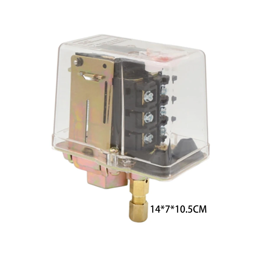 Pressure Switch Controller 380V/400V Three Phase Air Compressor Single Through-Hole Automatic Pneumatic Switch Controller