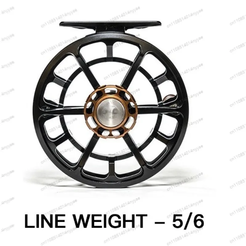 Full Metal Fly Fishing Reel - For Freshwater Stream Fly Fishing, Heavy-Duty Fishing Gear