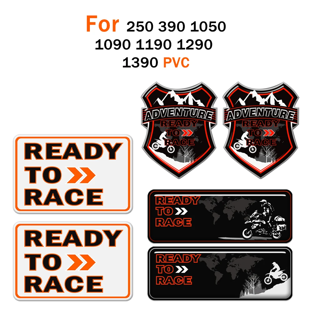 

Motorcycle Stickers For 250 390 1050 1090 1190 1290 1390 S R Super Adventure ADV Trunk Luggage Cases Panniers Aluminium
