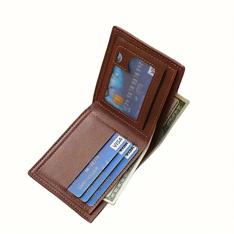Customizable Text and Initials - огляд і ціна Bifold Leather Wallet