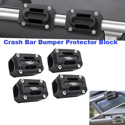 FOR CFMOTO 450MT 650MT MT 450 650 Crash Bar Bumper Protector Block Motorcycle Engine Guard Protector Decorative Block Crash Bar