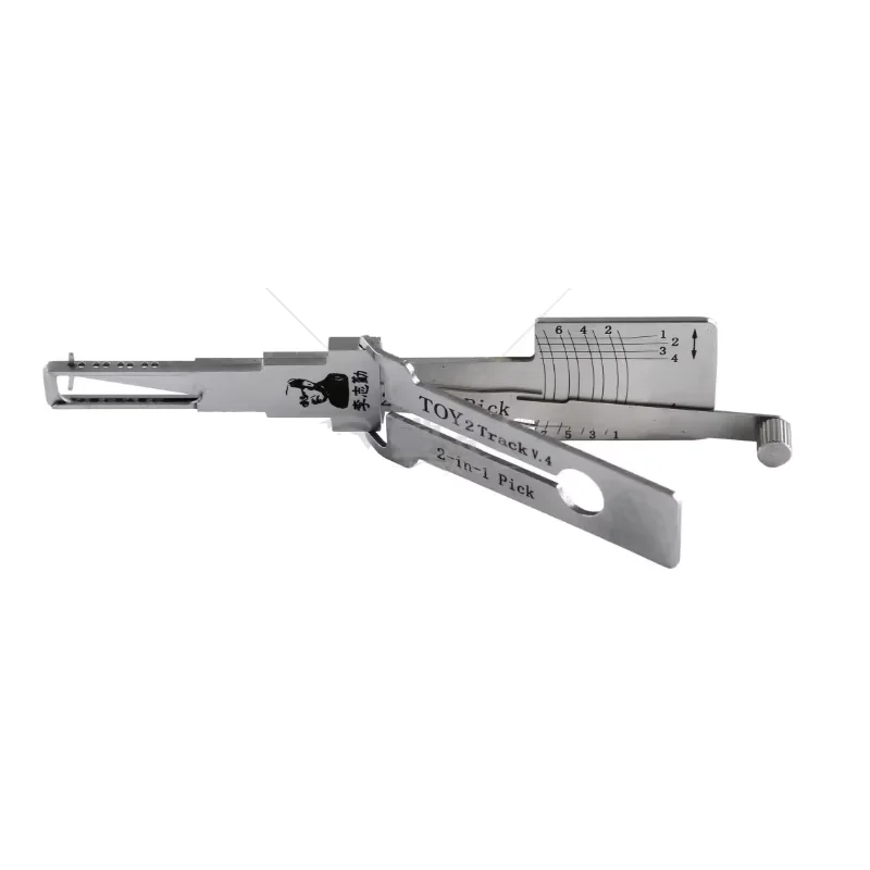 Original Lishi 2-in-1 HU66 HU100 HON66 HU100R HU92 HY22 TOY2 TOY48 HU101 HU162T-8 Lishi Schlossöffnungswerkzeug Türöffnungswerkzeug Edelstahl