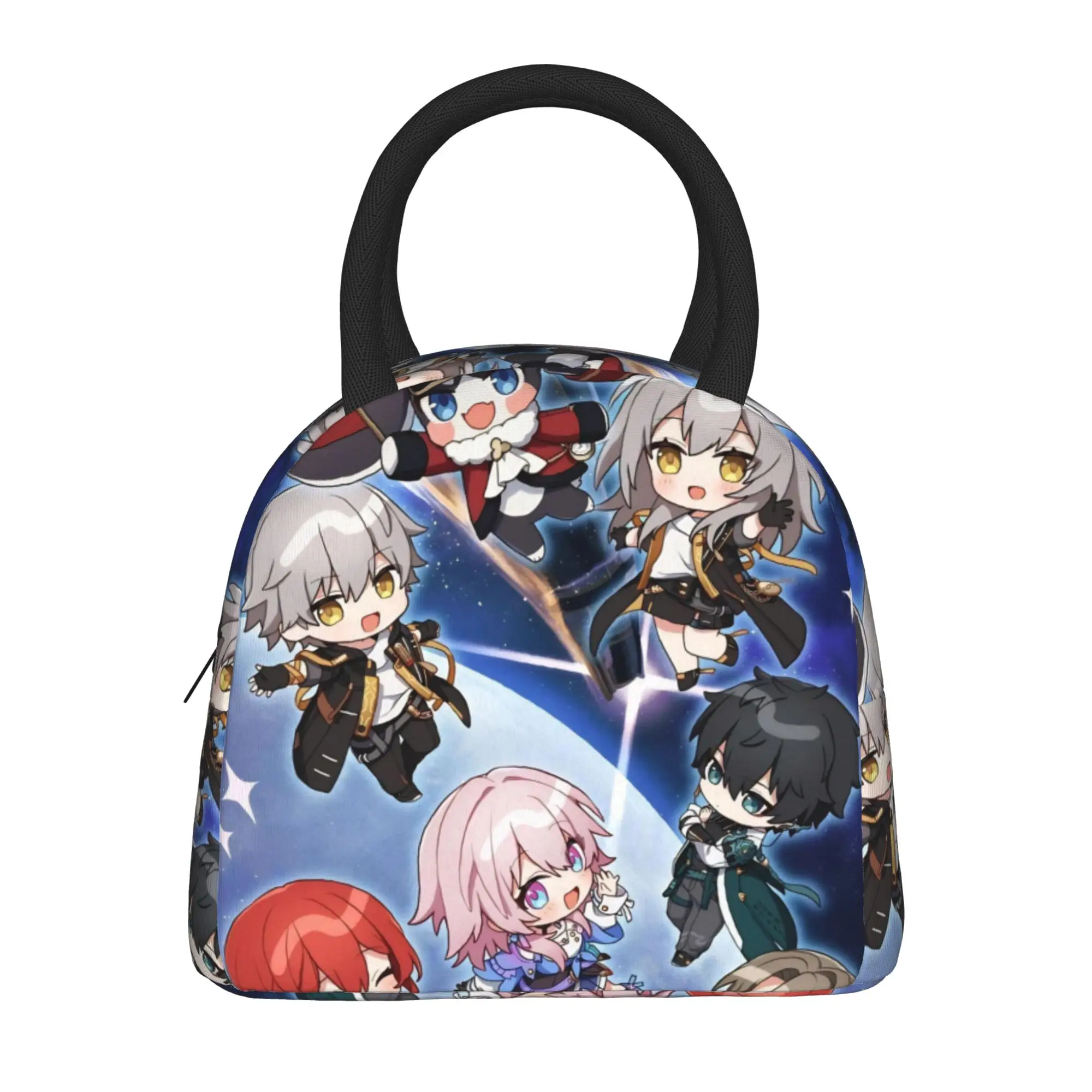 Lunch Box Honkai Star Rail Accessories  Lunch Food Box Multifunction Cooler Thermal Bento Box For School