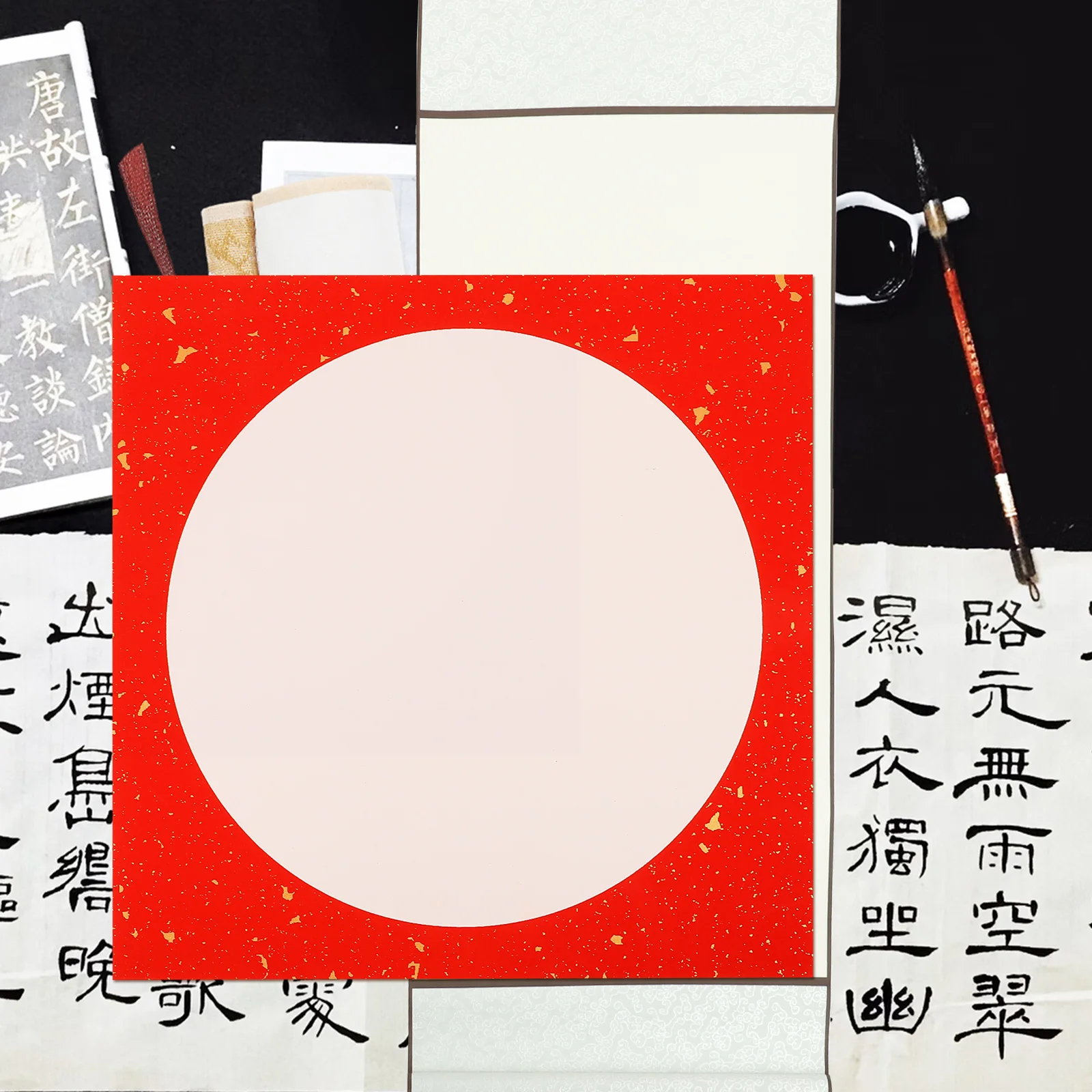 

10 Sheets Calligraphy Paper Vintage Rice Caligraphy Sheng Xuan Practice Chinese Paintings